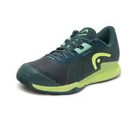 Sprint Pro 3.5 Clay Shoe - male - Head - Sneakers - Green - 12 UK - Shoes 12 UK
