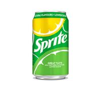 Sprite Can 330 ml (Pack of 4, Total 24 Cans)