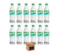 Sprite Lemon & Lime Soft Drinks - Regular & Zero Sugar Fizzy Drinks | Classic Original Taste | Refreshing Sparkling Citrus Beverage, No Caffeine | (Bottles 500ml 12 pack, Zero Sugar Chill Mint)