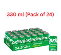 Sprite Low calories Lemon Lime Flavored Soda Drink Cold Drink Can Pack of 8 / 24