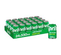 Sprite Low calories Lemon -LimeDrink Can 330 ml (Pack of 24),