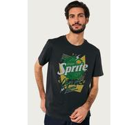Sprite Men's 90s Bottlecap Obey Your Thirst T-Shirt in Black | Size: Large Sprite Black L