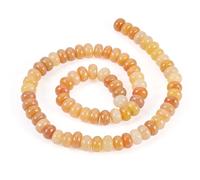 Spritewelry 2 Strands 8.5mm Natural Red Jade Beads Round Smooth Gemstone Beads Rondelle Stone Loose Beads Healing Polished Chakra Beads for Jewelry Making About 150pcs