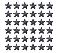 Spritewelry 50 Pcs Star Glass Beads Temperature Sensing Color Changing Mood Bead Spacer for DIY Crafts Friendship Bracelet Necklace Jewelry Making