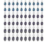 Spritewelry 60Pcs Natural Cultured Freshwater Pearl Charms Rice Pearl Beads Dangle Pendant for DIY Crafts Earring Bracelet Necklace Jewelry Making