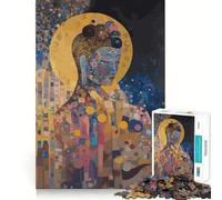 Spritual Halo Buddha Art 1000 Pieces Jigsaw Puzzles for Adults Thought Toy Calming Play Precise Edge Heartfelt Gift 38x52cm