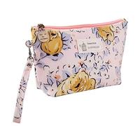 Spritumn Cosmetic Bag Printing Beauty Makeup Bag Travel Pouch Bag, Brush Pouch Toiletry Wash Bag Portable Travel Makeup Case Pouch for Women Girls (F)