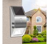 Spritumn Solar Lights Outdoor, LED Solar Security Lights Motion Sensor Solar Powered Lights Wall Lights Waterproof Lamp for Garden, Fence, Outside Wall. (1pcs)