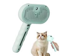 Spritz Defur Comb for Cats - USB Charging Cat Brush with Steaming, 35ml Water Tank | Dog Hair Remover, Pet Supplies, Pet Spray Depilatory Comb for Easy Grooming and for Removal 4.53x2.76x7.87 inches