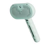 Spritz Defur Comb for Dogs - Steam-powered Grooming Brush, 35 ml Tank Steamy Cat Brush USB Rechargeable and Release Button, Dog Shedding Comb, Long Ergonomic Handle Hair Remover & Pet Supplies for
