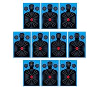 Spritz Target Set - Training Target Sheets, Colour Reactive Hit Targets, Shooting Sports Practice Target, Visible Hit Display, High-Contrast Marking, Precise Feedback System, Robust Paper Material
