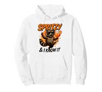 Spritzy And I Know It - Funny Spritz Racoon Pullover Hoodie