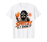 Spritzy and I Know It - Funny Spritz Racoon T-Shirt