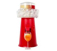Sprizzer - Aperol Spritz Machine for Spritz, Dispenser and Mixer with Ice Container for Aperitif, Manual Dispensing without Electricity or Batteries, Easy to Use, Red, Made in Italy