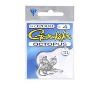 SPRO/Gamakatsu Octopus Hook Nickle Size 4 10per pk #2008