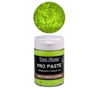 Spro Trout Master Pro Paste - UV-Active, Floating Trout Paste for Maximum Catching Success, Trout Fishing Bait UV - Trout Bait for Large Trout, Trout Bait (Neon Green/Garlic)