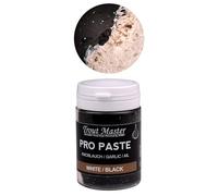 Spro Trout Master Pro Paste - UV-Active, Floating Trout Paste for Maximum Catching Success, Trout Fishing Bait UV - Trout Bait for Large Trout, Trout Bait (White & Black/Garlic)