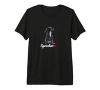 Sprocker Spaniel Puppy Dog Cute Red Heart Love Premium T-Shirt