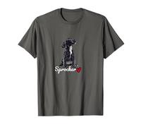 Sprocker Spaniel Puppy Dog Cute Red Heart Love T-Shirt