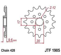 Sprocket 13 Teeth Fits GasGas Mc Fits Husqvarna Tc Fits Ktm