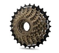 Sprocket 5/6/7/8/9/10 Speed 11/13/14-28/32/36T Sprocket Bicycle Freewheel | Anti-rust nickel plating for rainy UK weather.Smooth Index Shifting,universal thread&reinforced design-perfect for Ebike/City