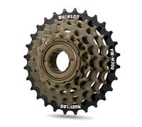 Sprocket 5/6/7/8/9/10 Speed 11/13/14-28/32/36T Sprocket Bicycle Freewheel | Anti-rust nickel plating for rainy UK weather.Smooth Index Shifting,universal thread&reinforced design-perfect for Ebike/City