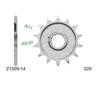 Sprocket AFAM Steel P520 - Z14 (DIS.21309) Benelli 250 BN251 ABS E4 17/19