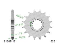 Sprocket AFAM Steel P525 - Z16 (DIS.21609) Yamaha 700 MT-07 14/16