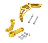 Sprocket Cover Chain Guard Fit For Suzuki DRZ400S DRZ400SM 2000-2024 Front Sprocket Guard Chain Cover Clutch Release Arm Cable Stopper(Gold Set)