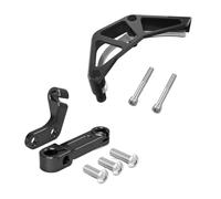 Sprocket Cover Chain Guard Fit For Suzuki DRZ400S DRZ400SM 2000-2024 Front Sprocket Guard Chain Cover Clutch Release Arm Cable Stopper(Black Set)