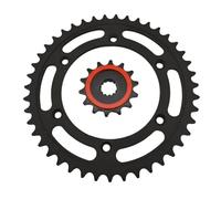 Sprocket For Suzuki DR250 1997-1998 For DJEBEL 250 DR-Z250 A Set Front Rear Sprocket Kit Type 520 43-14 Tooth Beyond The Original Part