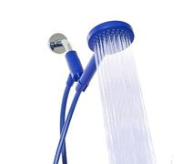 Sproos Handheld Shower Head High Pressure 3 Spray Functions Plus Pause Extra Long 70 Inch Hose Eco Friendly Materials Easy DIY Assembly High Pressure Performance Blue