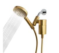 Sproos Handheld Shower, High Performance Filtration System for Healthier Hair and Skin, Extra Long 70" Hose, 3 Individual Spray Functions, 6 Colors (Golden Hour Shower Filter Set)