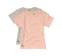 Sproot Baby | Premium Organic Cotton T-Shirts | 2 Pack, 18-24 Months | Unisex Baby Tops in Seashell and Sand | Soft & Breathable Short Sleeve Tees for Everyday Wear