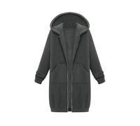 Sprotshit Women's Spring Modern Fleece Jacket with Hood Outdoor Hoodie Warm Pullover Cotton Hooded Sweatshirt Jacket Zip Tops Sweatshirt with Pockets Sprotshit Comfortable, beige, M