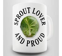 Sprout Lover Novelty Gift Mug - Funny Mug for the Festive Season