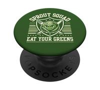 Sprout Squad Eat Greens PopSockets Adhesive PopGrip