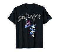 Sprout Your Shine Butterfly Floral Bloom Empower Magic T-Shirt