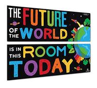 Sproutbrite Classroom Decorations - Banner Posters for Teachers - Bulletin Board and Wall Decor for Pre School, Elementary and Middle School