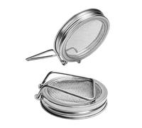 Sprouting Jar Lids | Wide Mouth Drainage Mesh Cover | Wide Mouth Sprouting Container Lid | for Growing Germination Indoor Gardening Outdoor Home Greenhouse