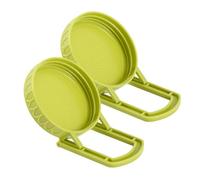 Sprouting Lid - Sprout Jar Lid | Germination Cover Beans | Foldalbe Screen Lid with Drain Stand | Jar for Growing Sprouts | Easy Flush & Drain Lid for Native M