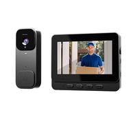 SproutSage X7 Smart Video Doorbell for Home Use with Display Screen, Wireless Intercom, and High-Definition Video Surveillance