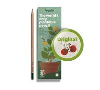 SproutWorld Wood-Cased Pencils | Original Edition | #2 HB Pre-Sharpened Graphite Plantable Wooden Pencils with flower, Herb & Vegetable Seeds | Ideal for Drawing, Sketching & Shading | 8 Pack