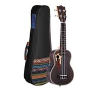 Spruce Ukelele 21" Acoustic Ukelele With Bag 15 Fret 4 Strings Musical Instrument With Built-in EQ Pickup
