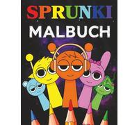 Sprun-ki's Malbuch: JUMBO lustige und einfache Aktivitäten für Kinder