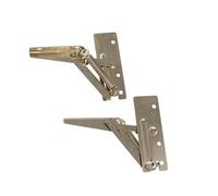 Sprung Swing Up Flap Hinge Set 2 x 180N Zinc Plated