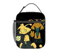 Sprunki Insulated Lunch Bag for Kids - 6L Large Capacity Portable Picnic Cooler Bag with Ice Pack for School, Camping, Hiking (I)