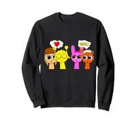 Sprunky Love! | Tunner Simon Pinki Oren Sweatshirt