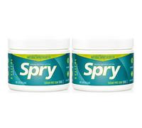 Spry Fresh Natural Xylitol Chewing Gum Dental Defense System - Aspartame-Free, Sugar-Free, Non-GMO, Gluten-Free (Wintergreen, 100-Count, Pack of 2)