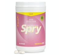Spry Natural Xylitol Chewing Gum - Bubble Gum, 550 Count - Pack of 1 | Aspartame-Free, Sugar-Free, Vegan, Non-GMO, Gluten-Free for Cavities, Bad Breath Freshening, Dry Mouth, Dental Defense System